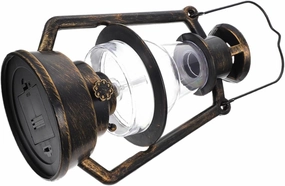 Happyyami Handheld Tent Lamp Led Camping Lantern Outdoor Led Light Retro Style Portable Tent Light