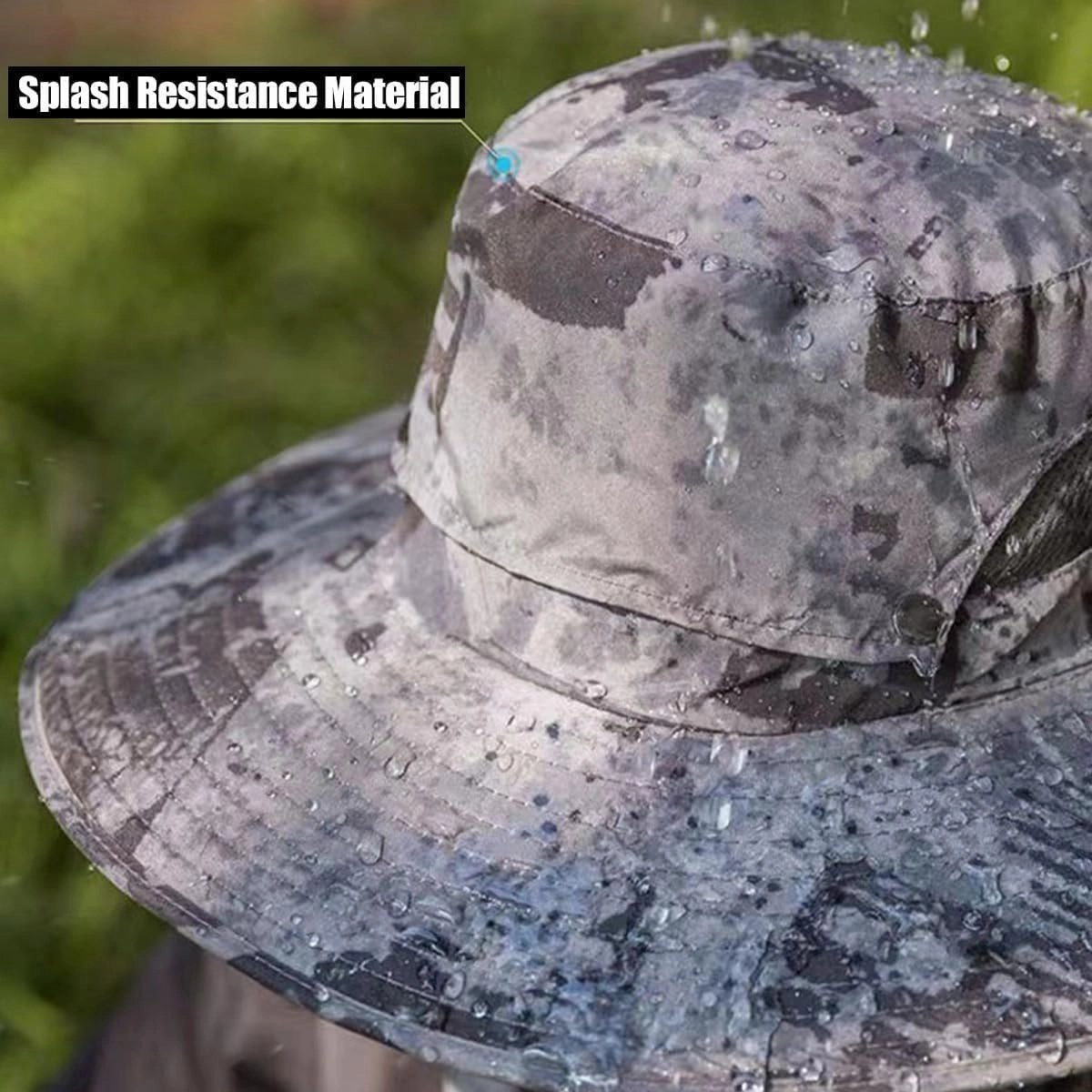 Hat with Fans Solar Power, Wide Brim Solar Fan Hat Outdoor Fishing, Ultralight Solar Panel Cap Fan
