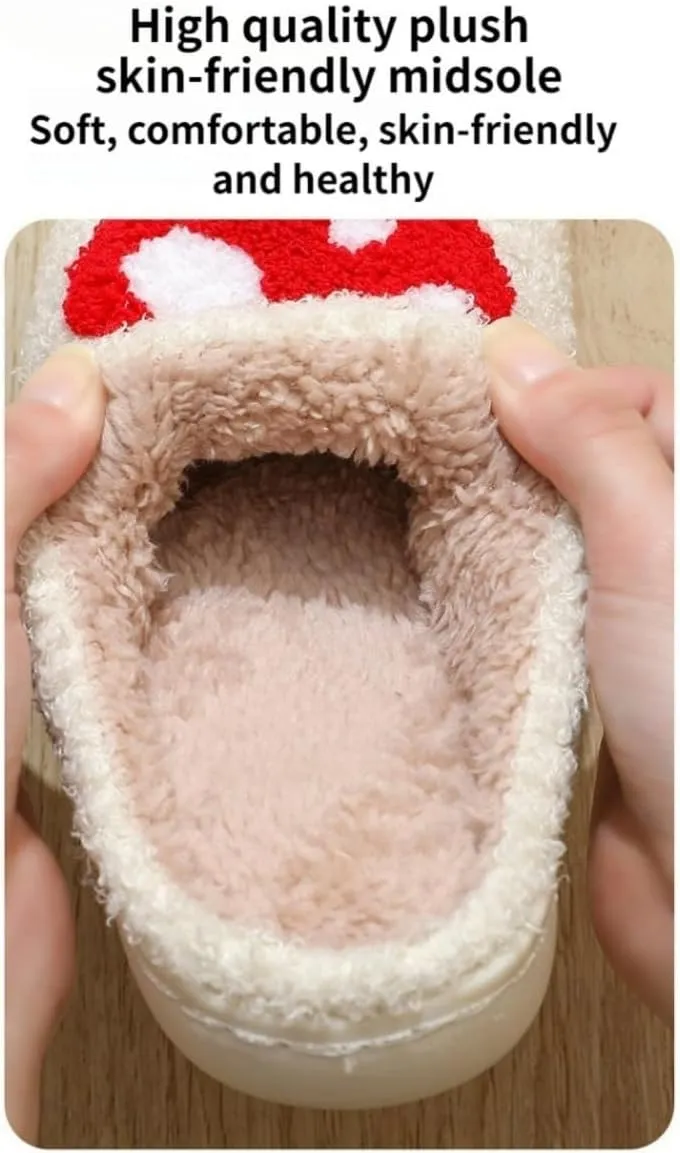 Height Increase Slippers for Women Bunny Ears Animal Rabbit Fuzzy Fluffy Boosting Anti Slip For Indoor Women Girls Pantuflas Para Mujer Cute Sides