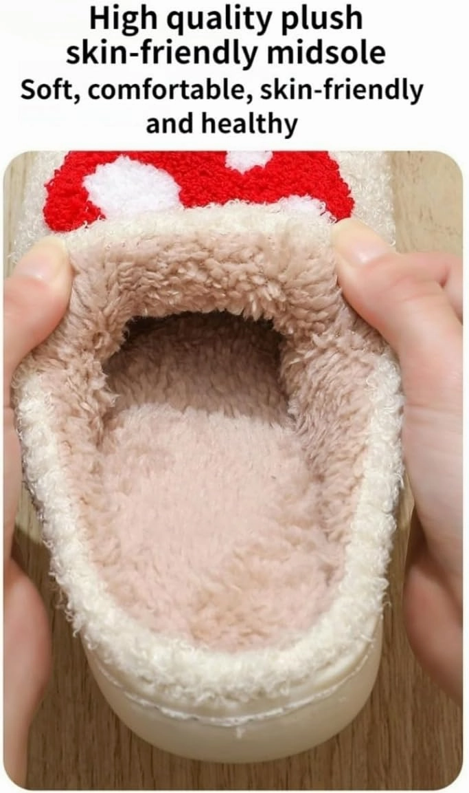 Height Increase Slippers for Women Bunny Ears Animal Rabbit Fuzzy Fluffy Boosting Anti Slip For Indoor Women Girls Pantuflas Para Mujer Cute Sides