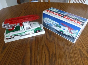 Hess 1994 Rescue Truck with Emergency Siren, Horn, Back Up Alert