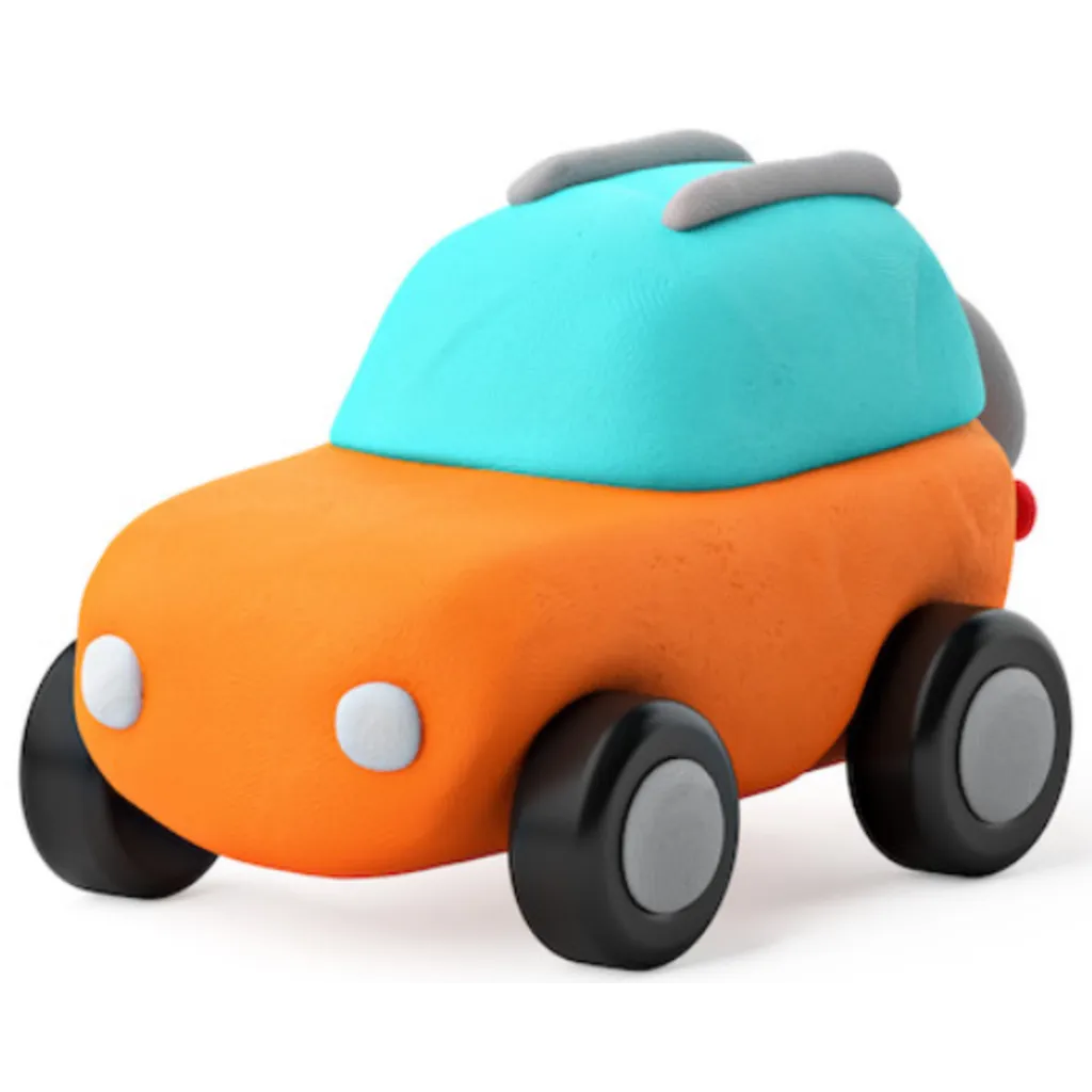HEY CLAY - ECO CARS SET, 6 CANS