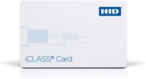HID ICLASS Card 2K/2 Composite, CONFIGURED G, NO-PROG, F/B Gloss W/MAG, NO Mark 2100CG1NN