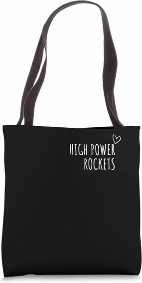High Power Rockets Model Rocketry Launch Men Women Kids Tote Bag