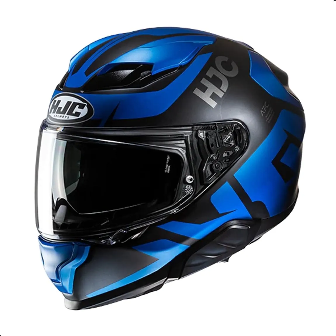 HJC F71 Bard Full Face Motorcycle Helmet with HJ-38 Pin-lock Shield, DOT Approved (MC2SF, XX-Large)