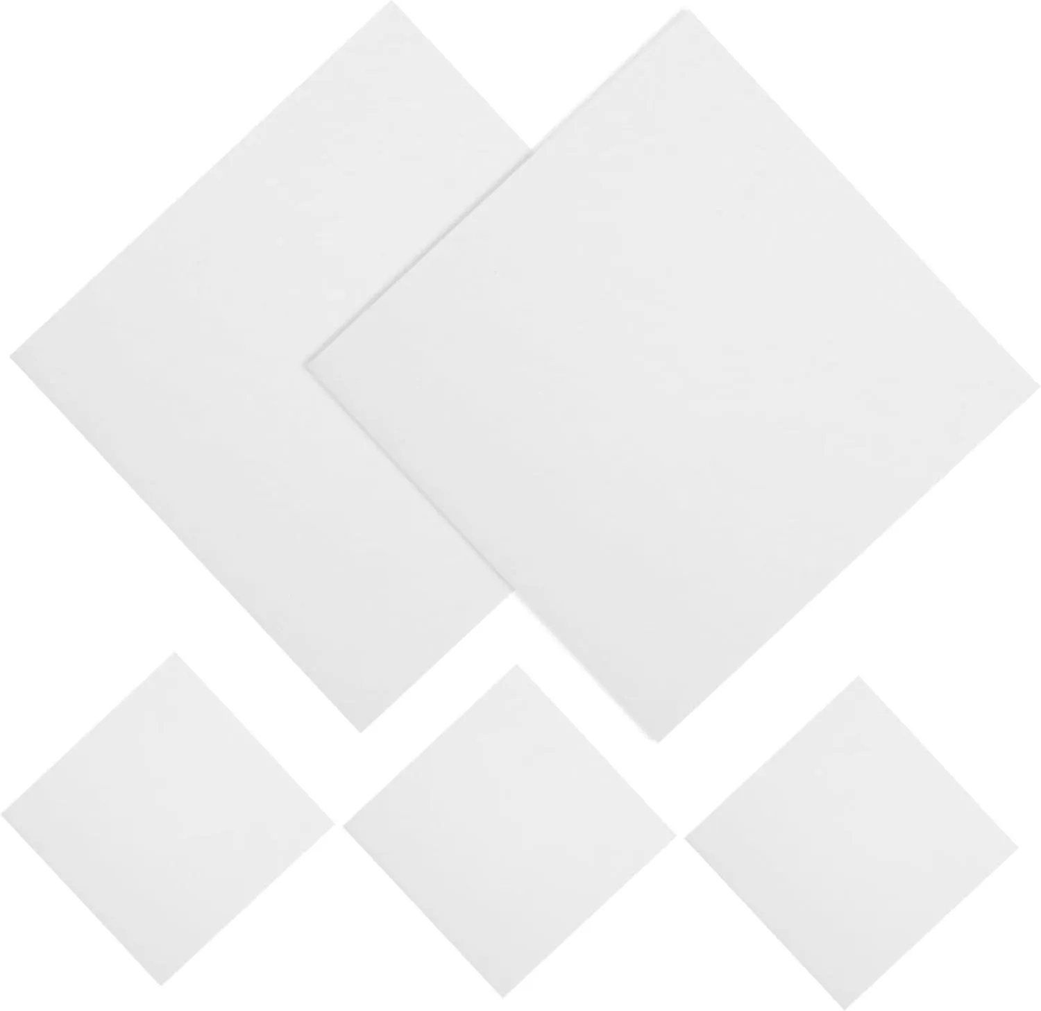 HOMSFOU 4sets Pottery Artwork Kiln Pads Kiln Ceramic Artwork Pads Non-Stick Accessories 5pcs*4