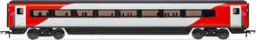 Hornby Coach Car - R40151B LNER, Mk4 Standard, Coach C, 12431 - Era 11 Train Toy, 00 Gauge Carriage for Train Set, Rolling Stock Models for Adults - 1:76 Scale Model Gift