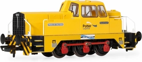 Hornby Diesel Train - R30307 Potter Logistics, Sentinel, 0-6-0, 'Pride of The Fens' - Era 11 00 Gauge Locomotives for Train Set, Engine Models for Adults - 1:76 Scale Model Gift