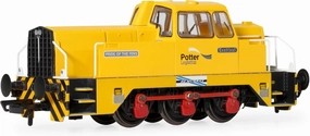 Hornby Diesel Train - R30307 Potter Logistics, Sentinel, 0-6-0, 'Pride of The Fens' - Era 11 00 Gauge Locomotives for Train Set, Engine Models for Adults - 1:76 Scale Model Gift