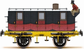 Hornby R40436 L&MR, Royal Mail Coach - Era 1 Rolling Stock - Coaches for Model Railway Sets