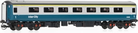 Hornby TT:120 Coach Car - TT4018 BR, Mk2F First Open, M3374 - Era 7 Train Toy, TT Gauge Carriage for Train Set, Rolling Stock Models for Adults - 1:120 Scale Model Gift