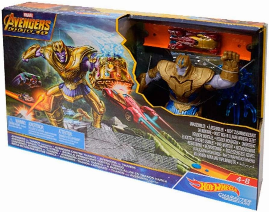 Hot Wheels Marvel Showdown Playset