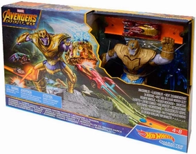 Hot Wheels Marvel Showdown Playset
