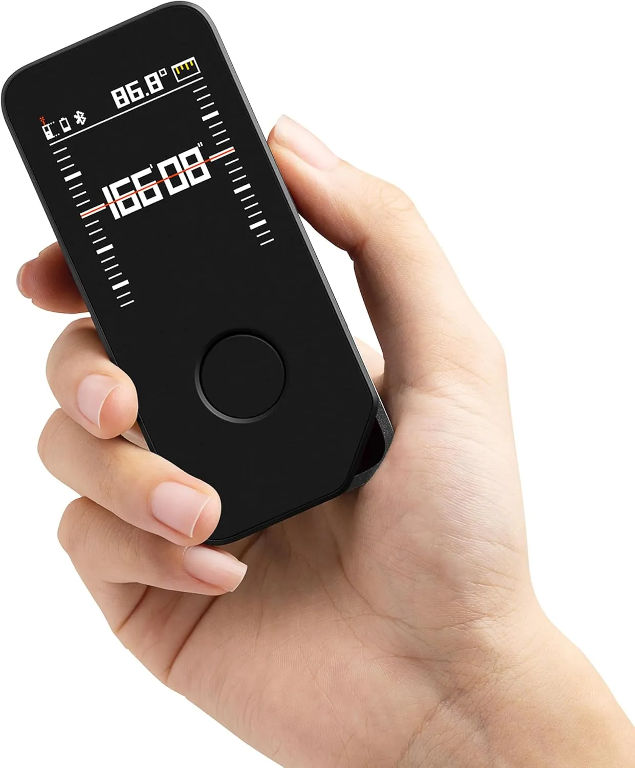 HOTO Professional Laser Measuring Tool Pro - 164 Ft Ultra-Long Laser Distance Measure Tool, 5 Measuring Modes, High-Precision Real-time Measurement, Unlimited Storage, Cool Gadgets for Men
