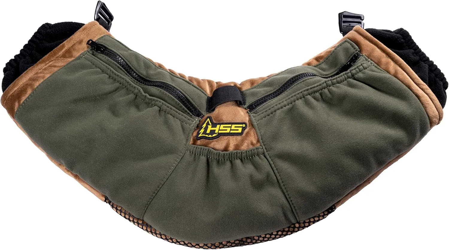 Hunter Safety System Saddle Muff: Essential Cold Weather Gear for Hunting or Fishing - Polar Fleece Hand Warmer with J-Hooks & Storage Pockets - Top Hunting Accessories for Comfort & Protection