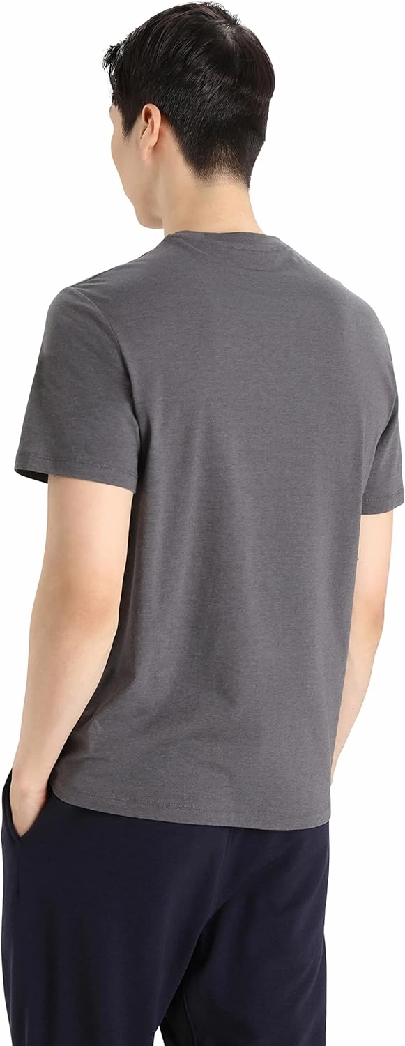 Icebreaker Merino Men's Central Classic Short Sleeve Wool T Basic Casual Shirt