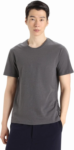 Icebreaker Merino Men's Central Classic Short Sleeve Wool T Basic Casual Shirt