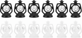 IMIKEYA 5sets 12pcs Miniature Lantern Models Retro Kerosene Lamps for Doll House Decoration DIY Photo Props Imagination Boosting Accessories Each 12pcs*5