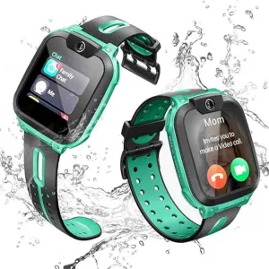IMOO Watch Phone Z1, 4G Smart Watch for Kids with Real-Time HD Video & Phone Call, Smart Watch for Girls & Boys, Green
