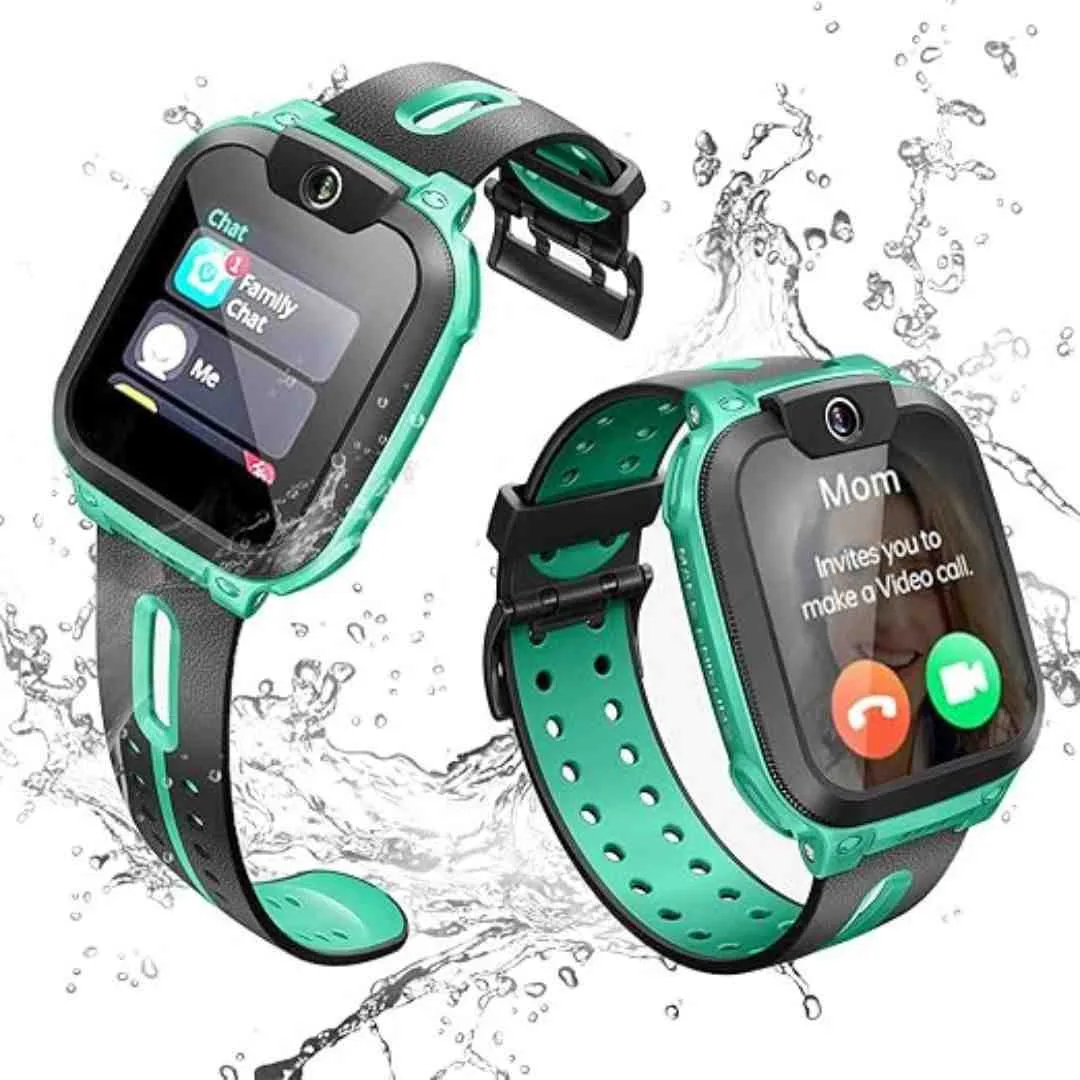 IMOO Watch Phone Z1, 4G Smart Watch for Kids with Real-Time HD Video & Phone Call, Smart Watch for Girls & Boys, Green