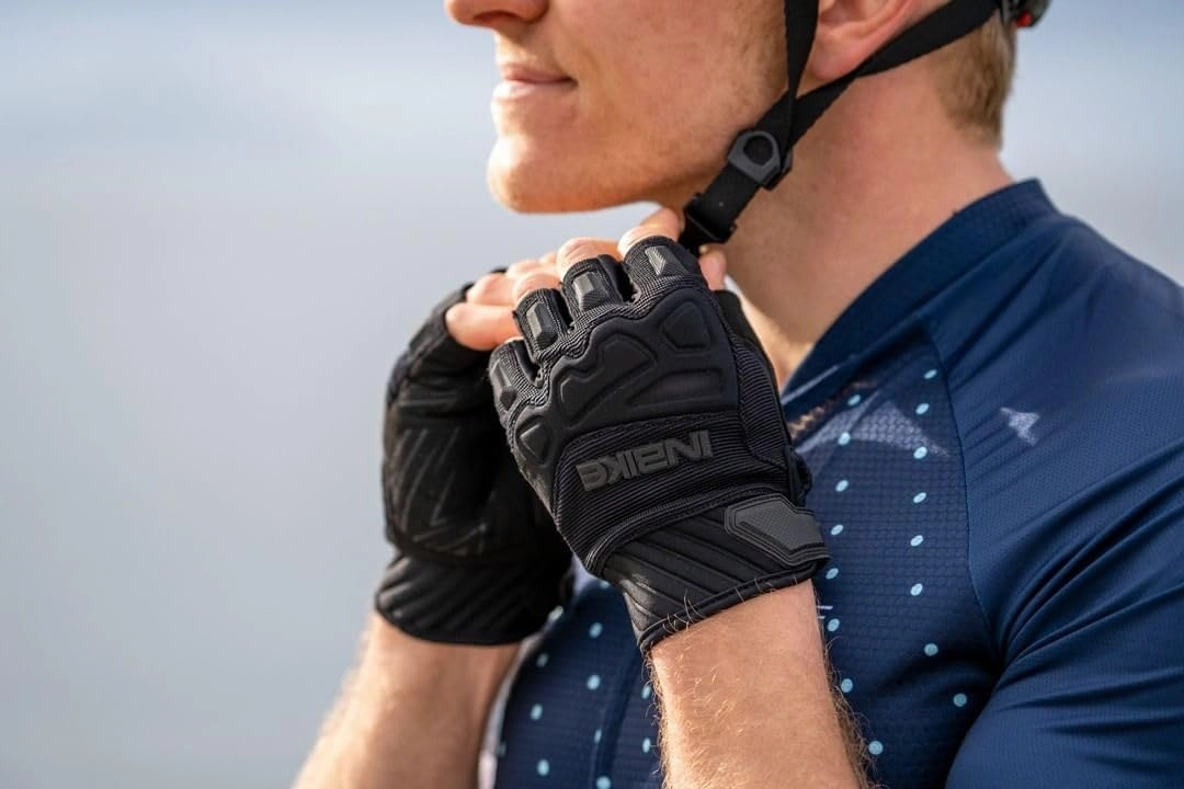INBIKE Fingerless Cycling Gloves Breathable Protective for Road Mountain Bike MTB Riding