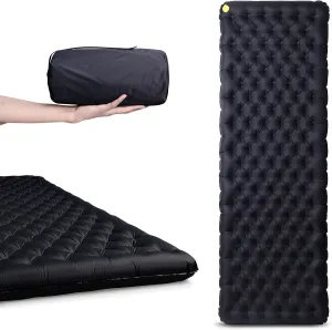 Inflatable Sleeping Pad for Camping Insulated Ultralight Compact Durable Waterproof Sleeping Mat for Outdoor Backpacking Hiking Camping Mat with Inflatable Bag R5.4
