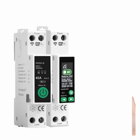 Intelligent Circuit Breaker 1P N with Metering Function for Wireless Remote Monitor Control(NO Display Screen)