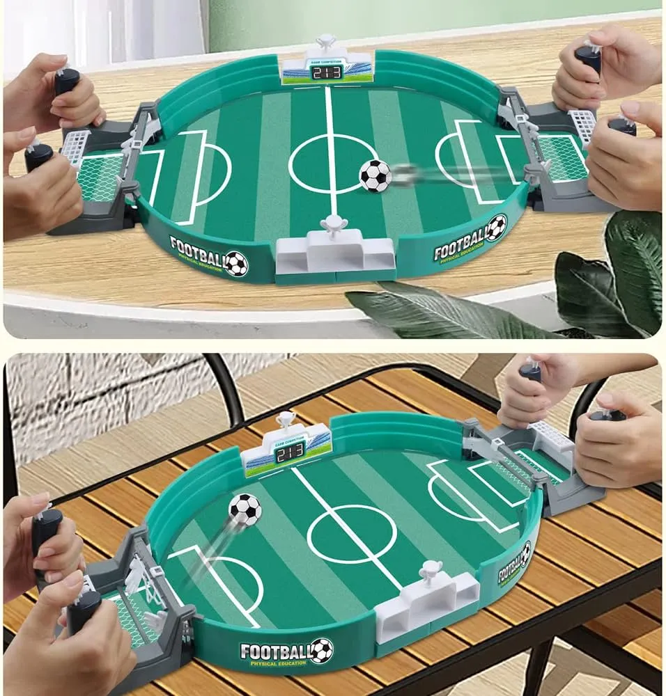 Interactive Mini Foosball Table - Classic Parent-Child Desktop Sports Game, Pinball Style, Perfect for Adults & Kids
