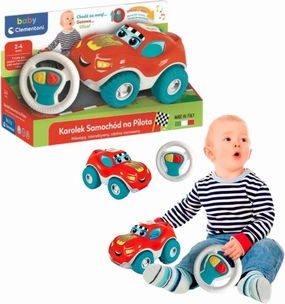 Interactive speaking car on pilot Karolek