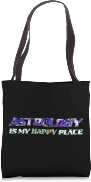 Interstellar is my Happy place - Astrology Lover Tote Bag
