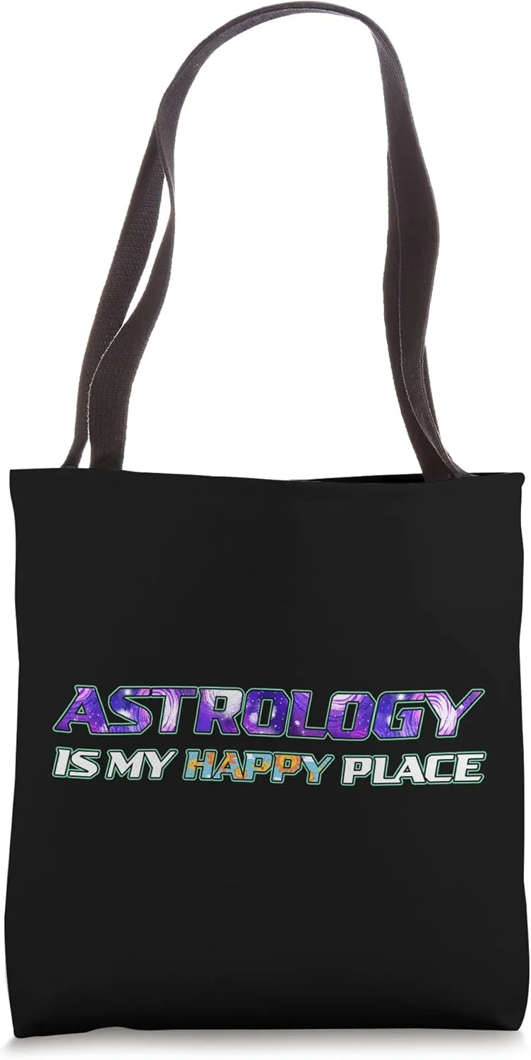 Interstellar is my Happy place - Astrology Lover Tote Bag