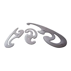 Isomars French Curves Set of 3