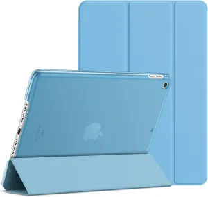 JETech Case for iPad (9.7-Inch, 2018/2017 Model, 6th/5th Generation), Smart Cover Auto Wake/Sleep (Blue)