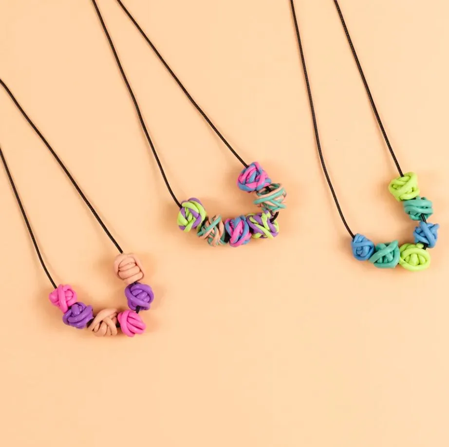 Jewellery Design Kit | Twisty Beads Necklaces