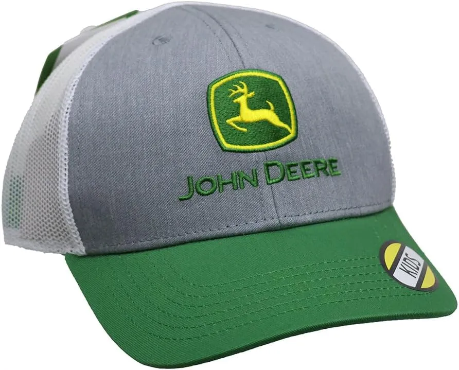 John Deere Boys' Trademark Trucker Ball Cap