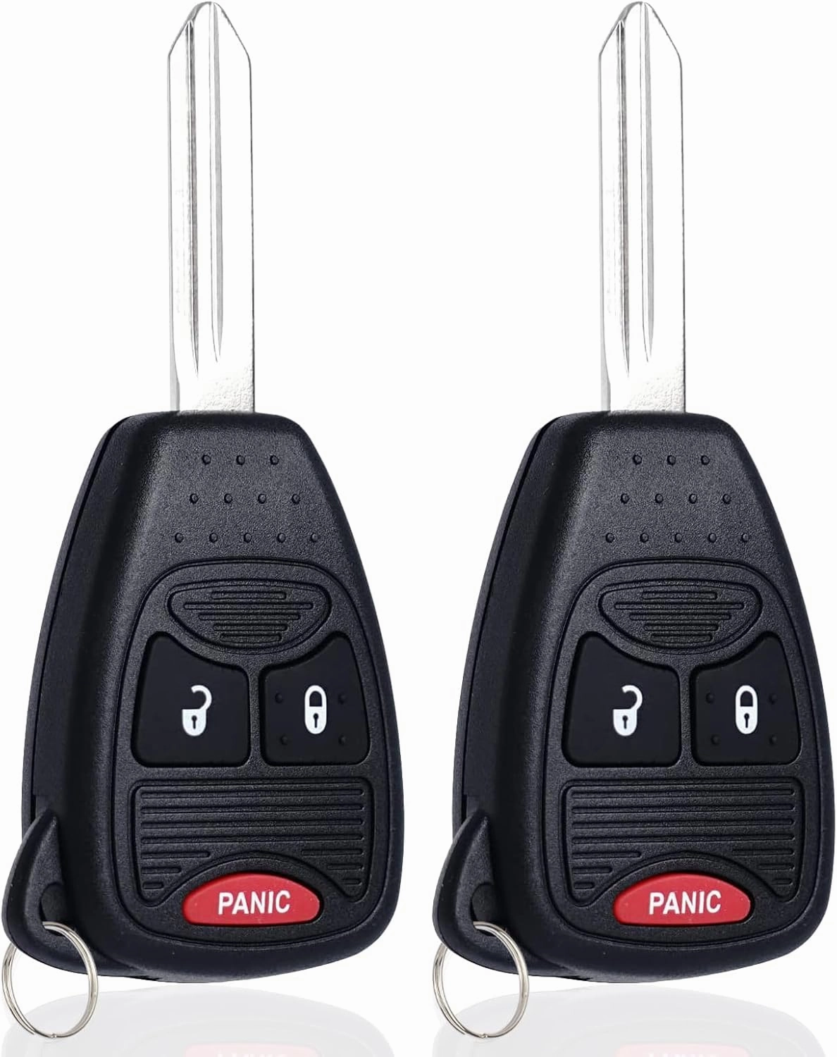 Key Fob Keyless Entry Remote Control Compatible with Dodge Charger Durango Magnum Nitro Ram 1500 2500 3500/Jeep Commander Compass Grand Cherokee Patriot Wrangler Replacement for OHT692427AA (3 Button)