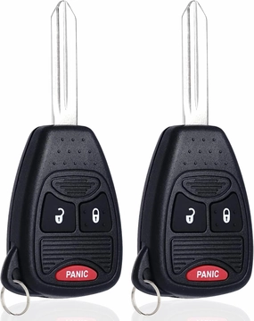 Key Fob Keyless Entry Remote Control Compatible with Dodge Charger Durango Magnum Nitro Ram 1500 2500 3500/Jeep Commander Compass Grand Cherokee Patriot Wrangler Replacement for OHT692427AA (3 Button)