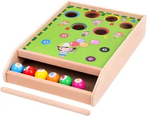 KICHOUSE 1Set Mini Tabletop Billiards Game for Adults Interactive Pool for Family Fun Enhances Hand Eye Coordination for Indoor Play and Design