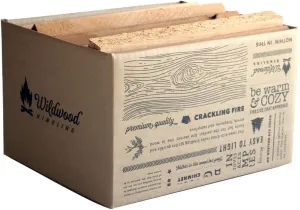 Kiln-Dried Cedar Kindling – Medium Hearth Box, Perfect for Fireplaces