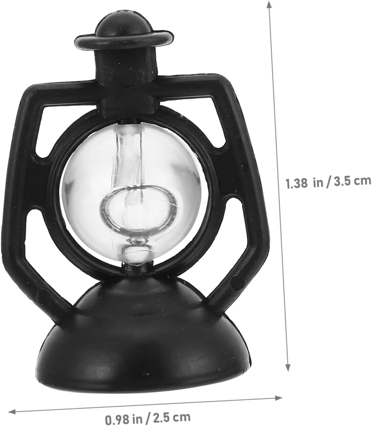 Kisangel 5sets Dollhouse Lantern Kerosene Lights for Miniature Scene Vintage Style Great for Boys and Girls Imaginative Play 12pcs*5