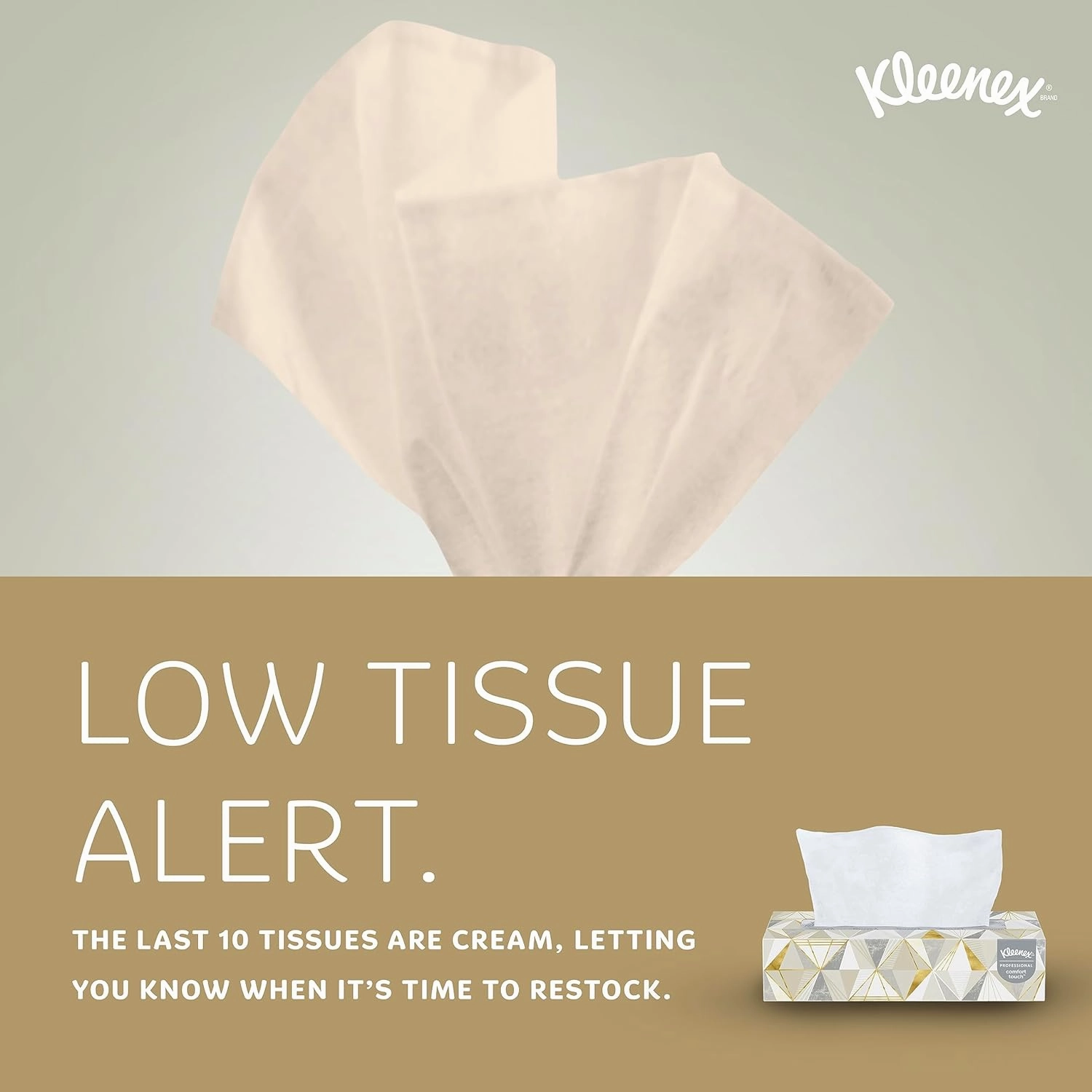 Kleenex Professional Facial Tissue, Bulk (03076), 2-Ply, White, Flat Boxed Format, Designed for Business, Convenience Size (125 Tissues/Box, 12 Boxes, 1,500 Sheets/Case)