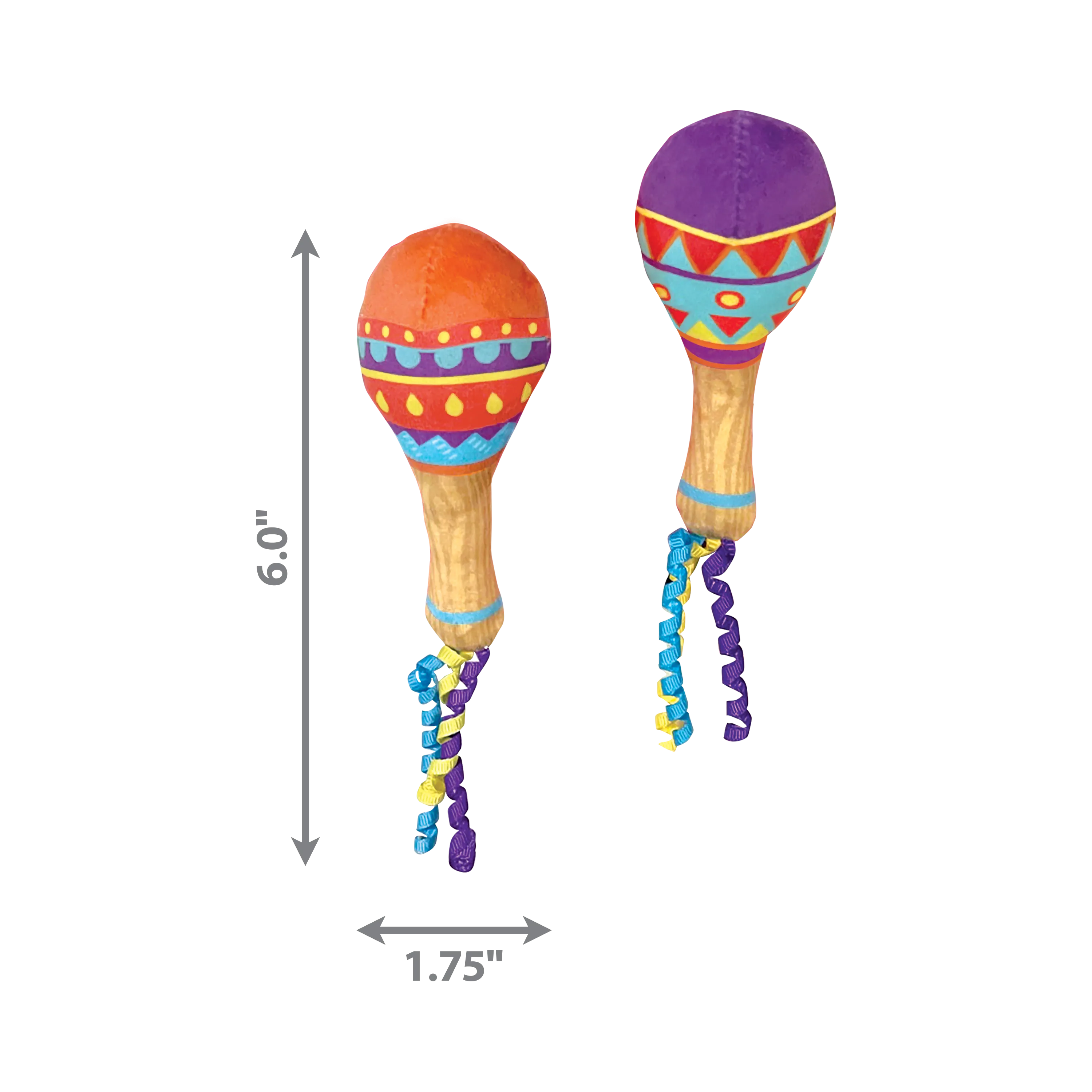 Kong Cat Scrattles Acoustix (2pk)