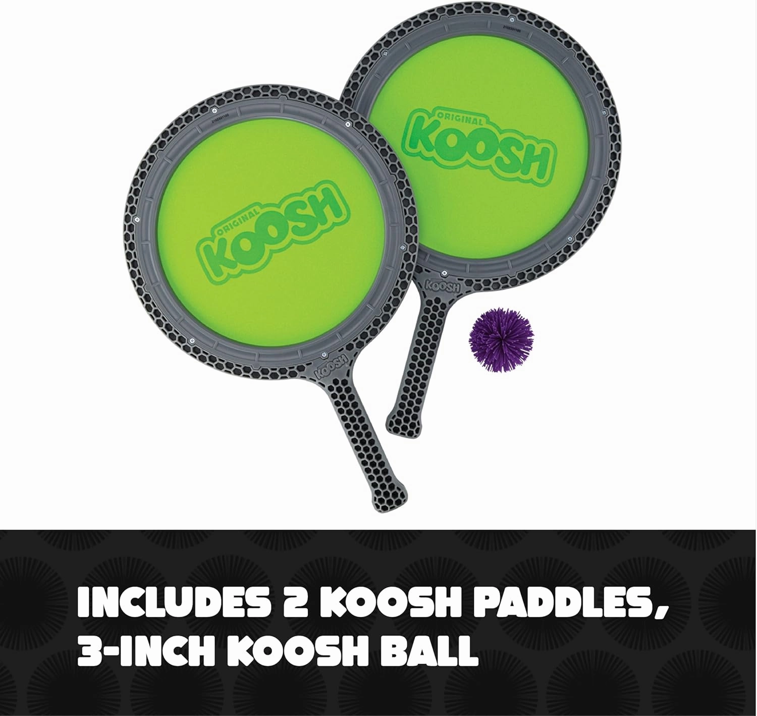 Koosh Paddle Playset – Kids Outdoor Toys, Beach Toys, Kids Games, Outdoor Games for Adults and Family, Outdoor Games for Kids, Kids Toys, Fidget Toys for Kids, Ages 4 