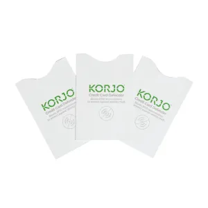 Korjo RFID Credit Card Defender - 3 Pack