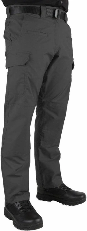 LA Police Gear Men's Battle Rattle Stretch Cargo Pants, Durable Ripstop Tactical Pants for Men, Stretch Waistband EDC Pants