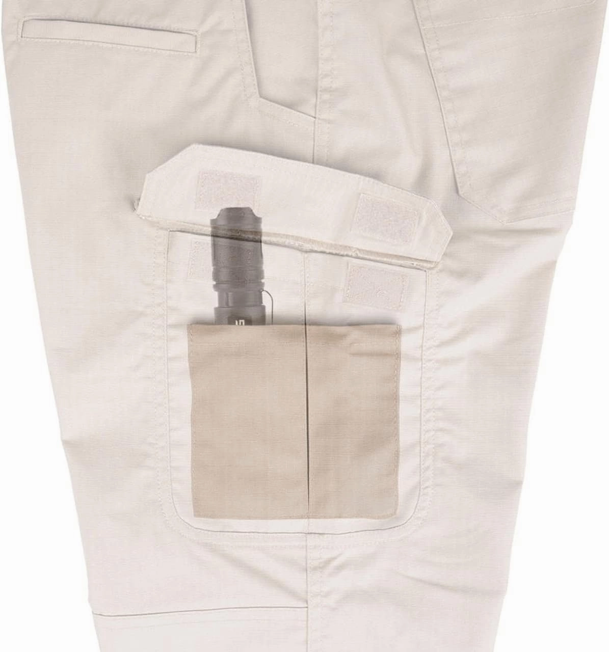 LA Police Gear Men's Battle Rattle Stretch Cargo Pants, Durable Ripstop Tactical Pants for Men, Stretch Waistband EDC Pants