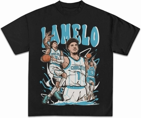 LaMelo Ball Custom Graphic T-Shirt Collection | Premium Quality Heavyweight Basketball Shirt for Adults & Kids