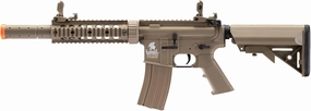 Lancer Tactical Gen 2 M4 SD Electric Airsoft AEG Rifle Full/Semi Auto -Available in Metal & Polymer-Nylon Polymer/Brown