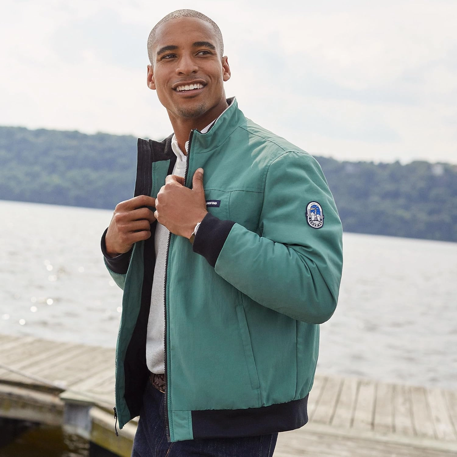 Lands' End Men's Classic Squall Waterproof Insulated Jacket
