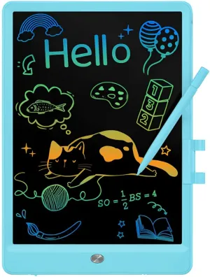LCD Writing Tablet, 10.5-Inch Electronic Writing Drawing Pad, Doodle Board, Erasable Handwriting Tablet, Portable Ewriter as Educational for Kids Boys Girls at Home Office Outdoors